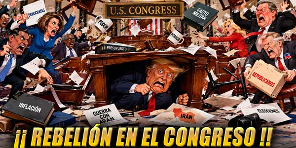¡REBELIÓN CONTRA TRUMP! EL CONGRESO SE LEVANTA CONTRA «SU GUERRA» CON IRÁN
